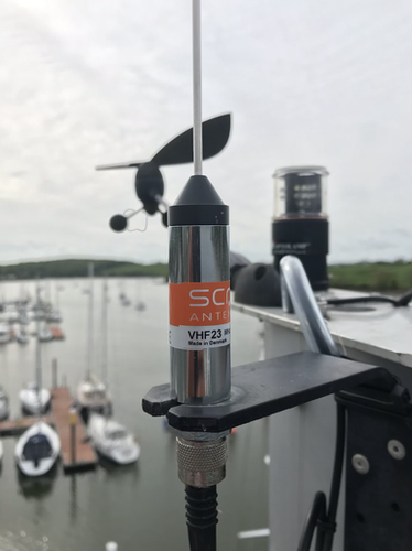 [11023-222] Scan Antena Vhf23 + Soporte Para Mastil P03764