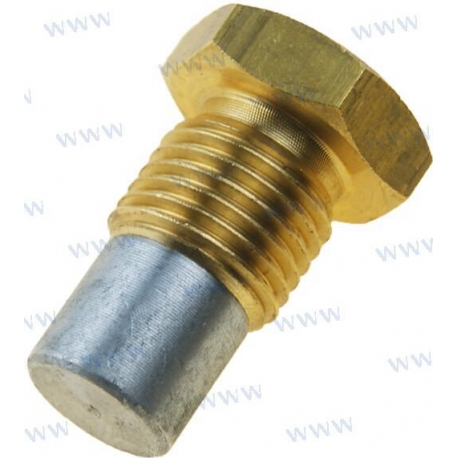 Zinc water/air exchanger 