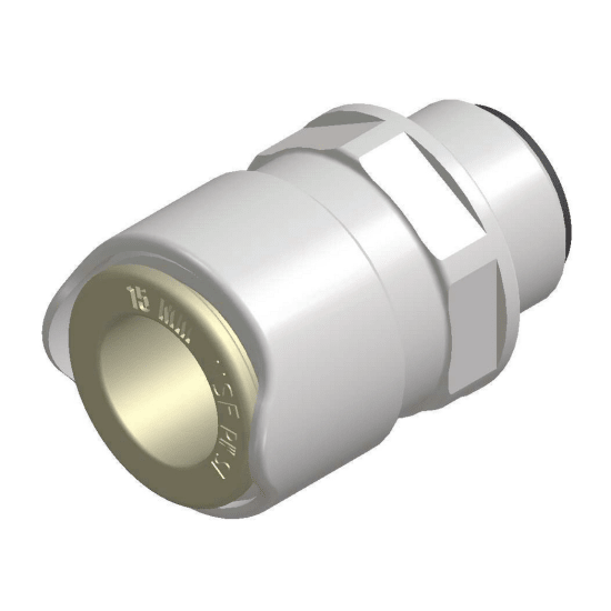 [WHA-WX1515] Whale Faucet Adaptor Assy Male 1/2"