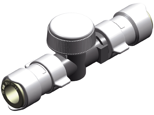 Whale Shut-off Valve 15mm X 1