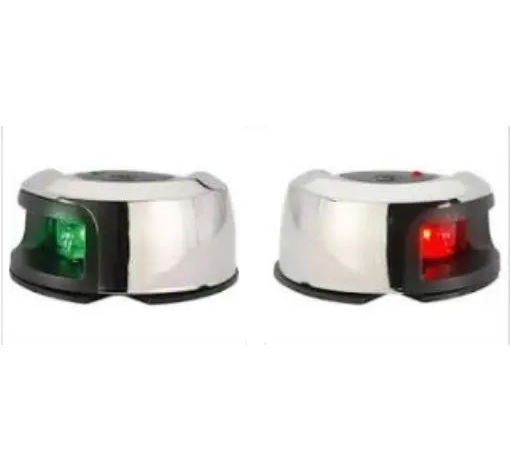 [ATT-NV2011SS-1] 1NM, Round, Red/Green, Pair Sidelights