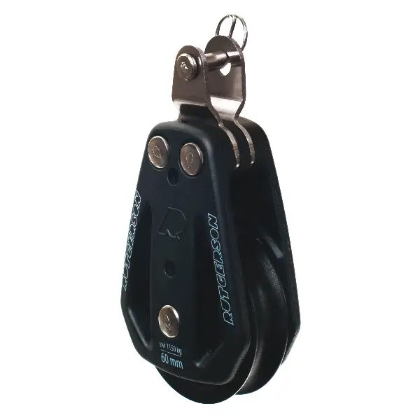 RUTGERSON Raw block 60mm single Togglehead 12mm pin