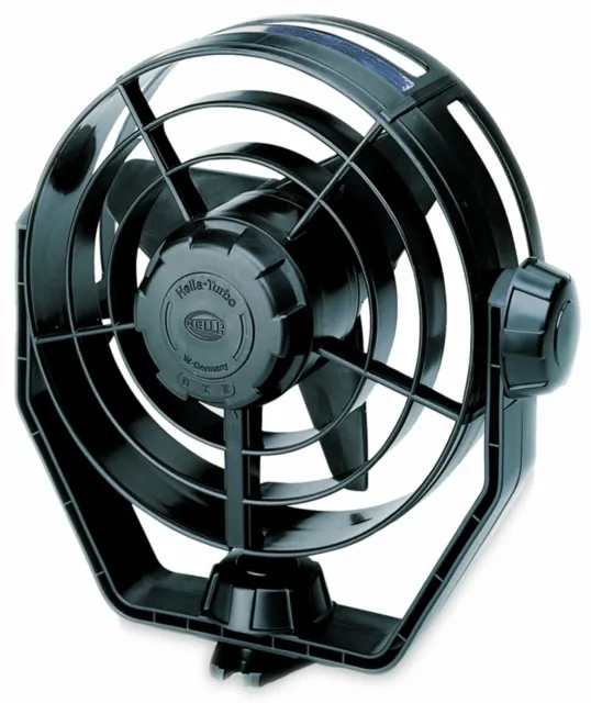 Fan Turbo 150mm (Black) 12V