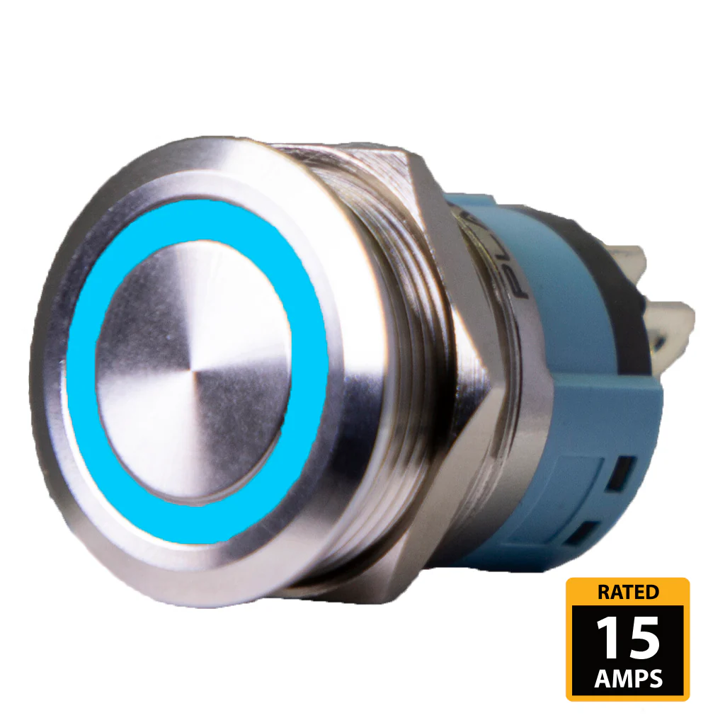 Waterproof 15A Push Switch