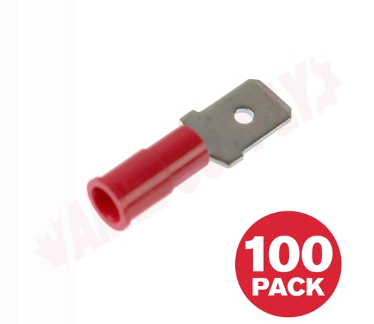 [220809] 22-18 Nylon Male Disconnect 100 pack 