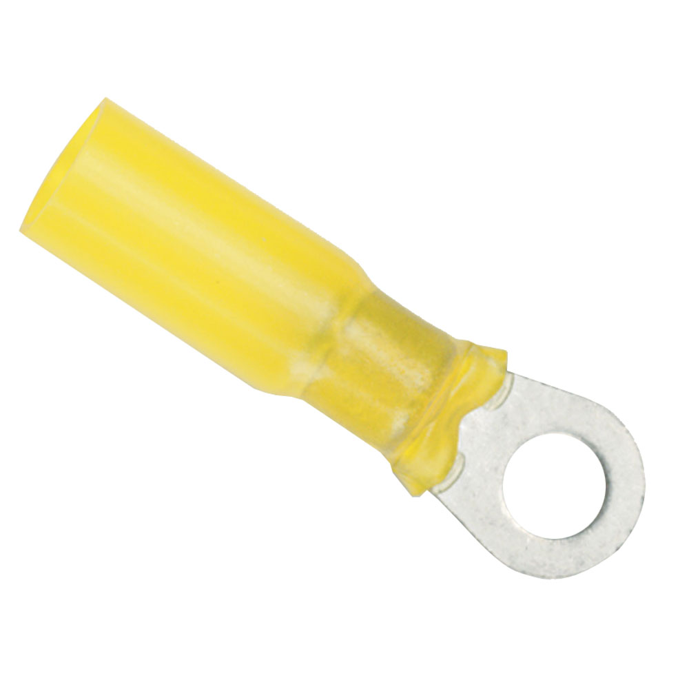 [312299] 12-10 #8 Heat Shrink Ring Terminal 100 Pack