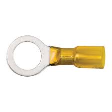 8 AWG 1/2 Heat Shrink Ring Terminal 25 Pack