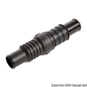 Whale in-line check valve 19/25 mm 