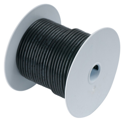 [113010] Ancor Tinned Copper Battery Cable 4AWG (21mm²) Black 100ft