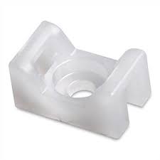 Ancor Cable Tie Mount #10 Screw Natural 100pcs