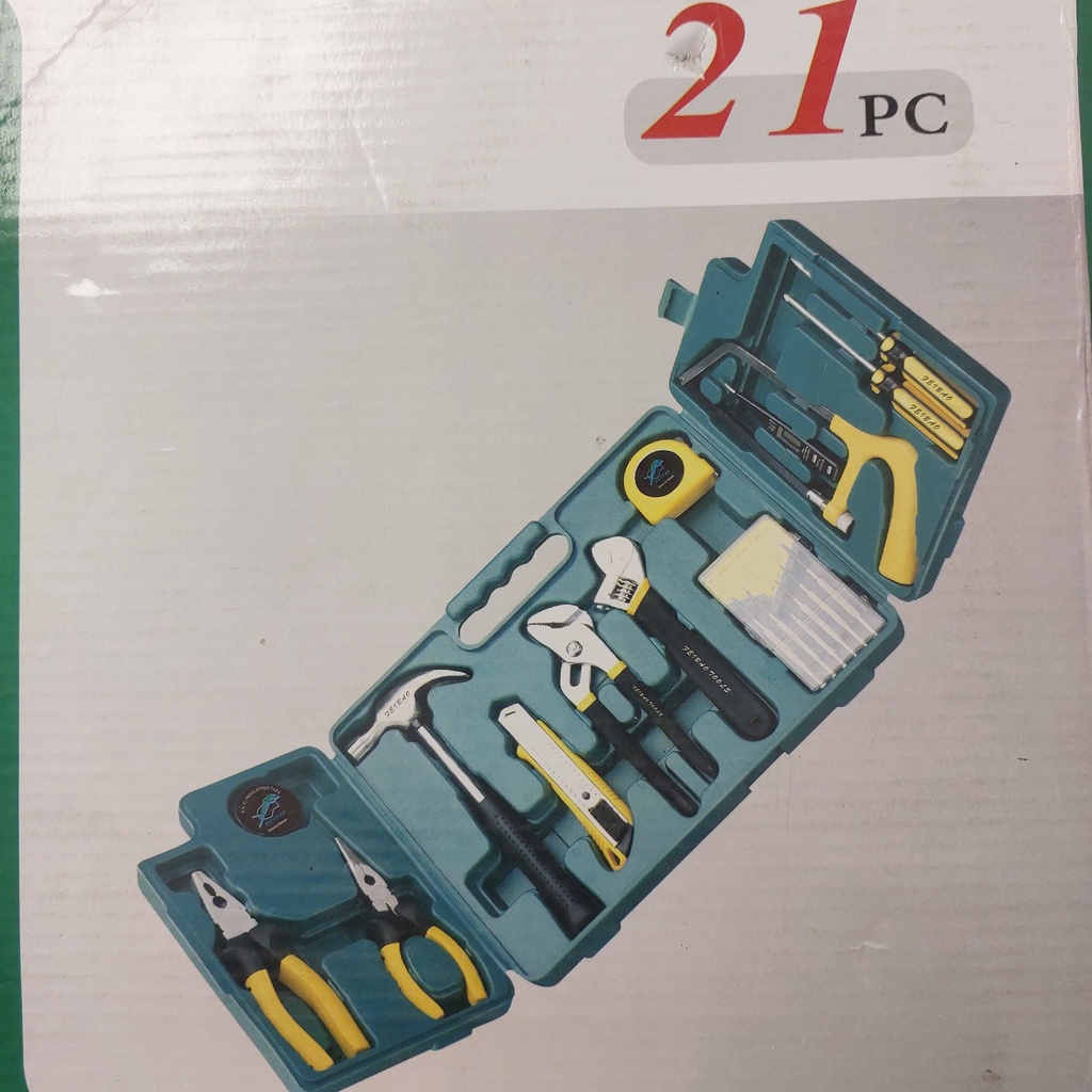 [F-L208] 21 Piece Tool Box Set