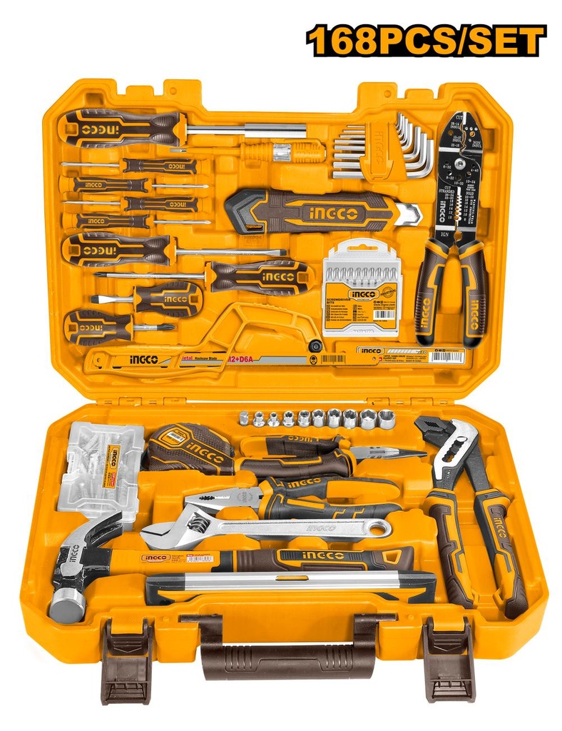 [HKTHP21681] INGCO 168Pcs Tool Box Set