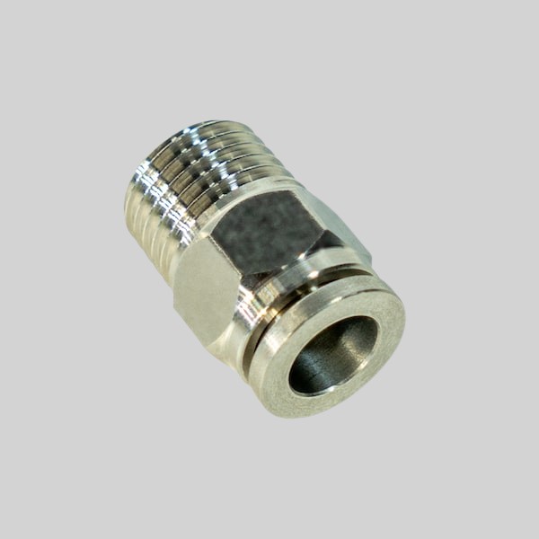 8mm 1/4NPT pushfit socket 316SS