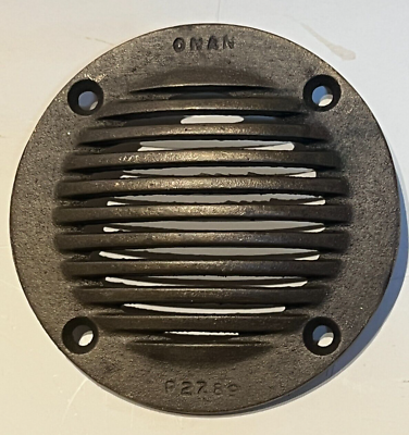 [P2789] Onan Bronze Round Slotted Generator Cooling System Sea Water Strainer