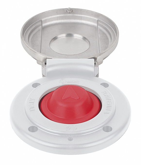 [MOD. 900 / XUW (Up White)] Quick Anchor Foot Switch Chrome up white