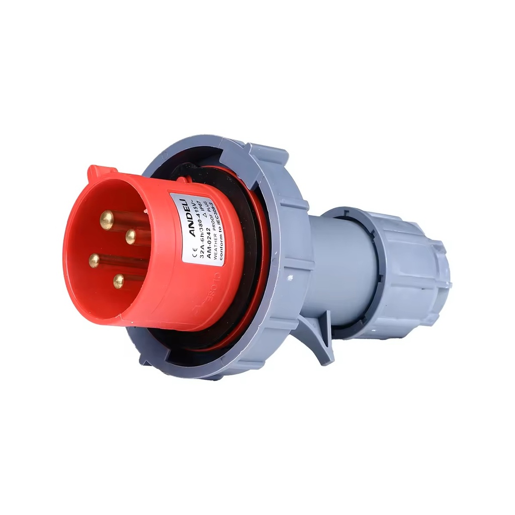 [AM-0231] Shore Power Plug 32A 220-240v ip-67
