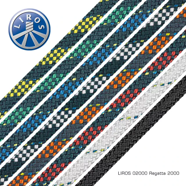 Regatta 2000, 14mm, bleu metal-rouge