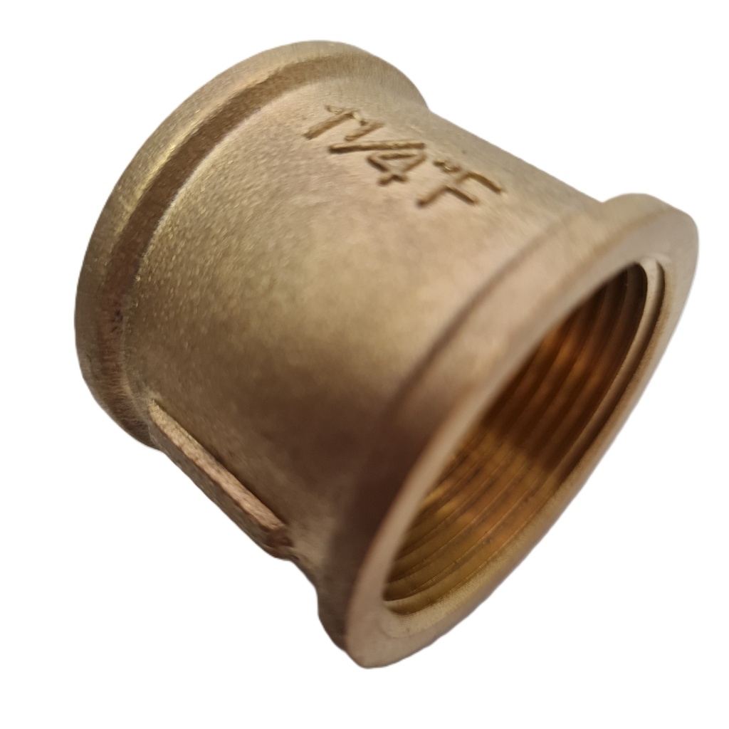 Copper Coupling Female 1 1/4'