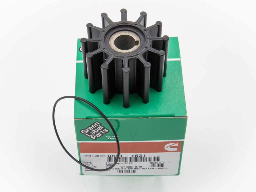 [0541-1521] Impeller Service Kit Minor Water Pump