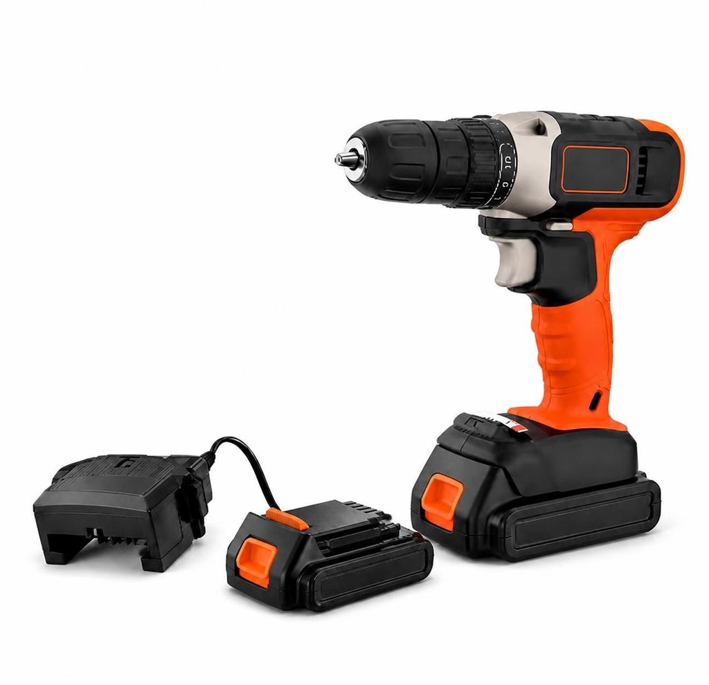18V Speed Drill Driver & 2 x 1.5 Ah Battery