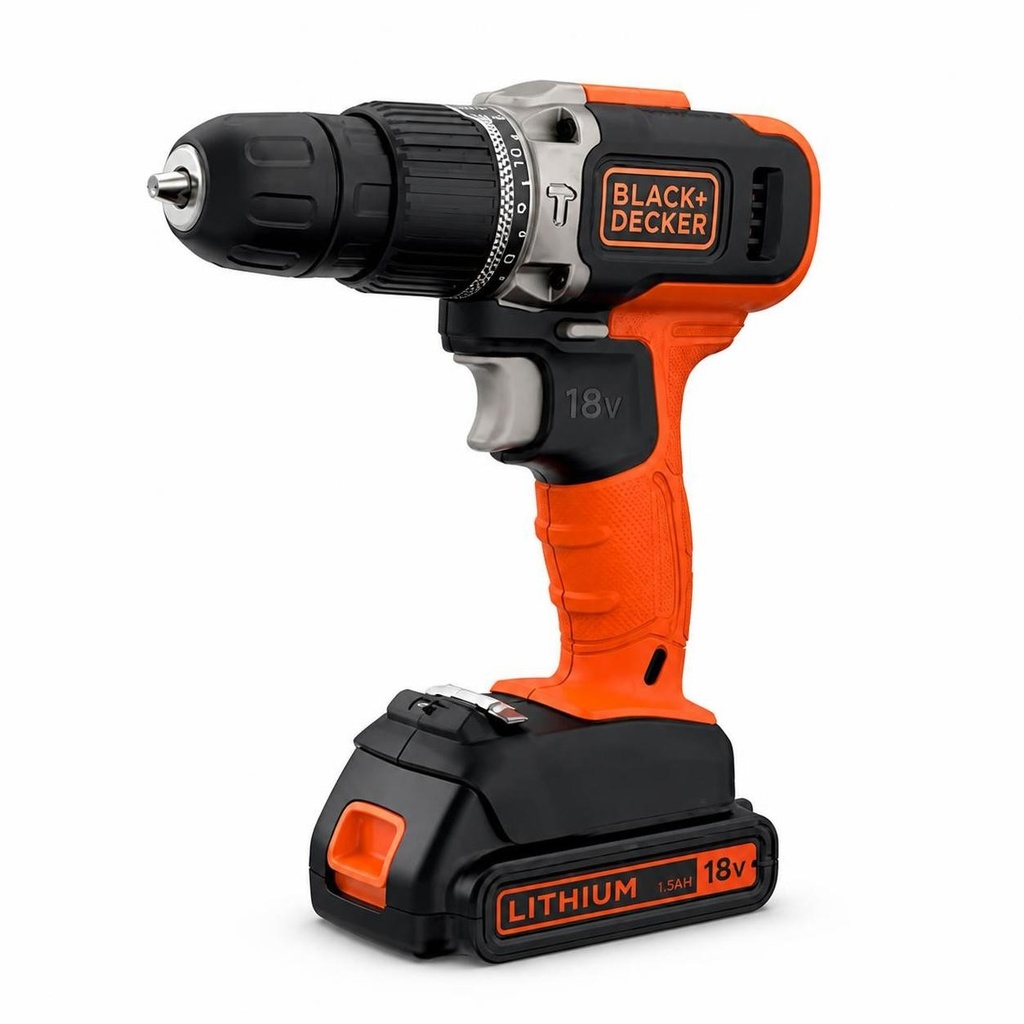 [BCD003C2K-GB] 18V Hammer Drill & 2 x 1.5Ah Batt KitBox