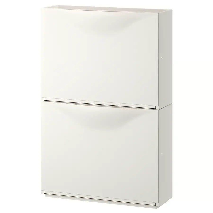 [397307] TRONES shoe cb/stor 52x18x39 white 2-p