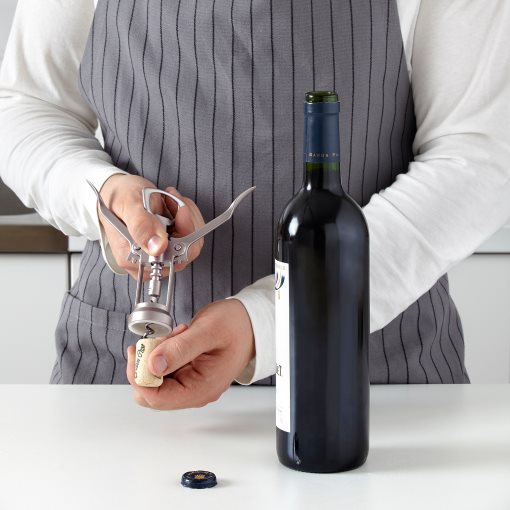IDEALISK corkscrew silver-colour/matt