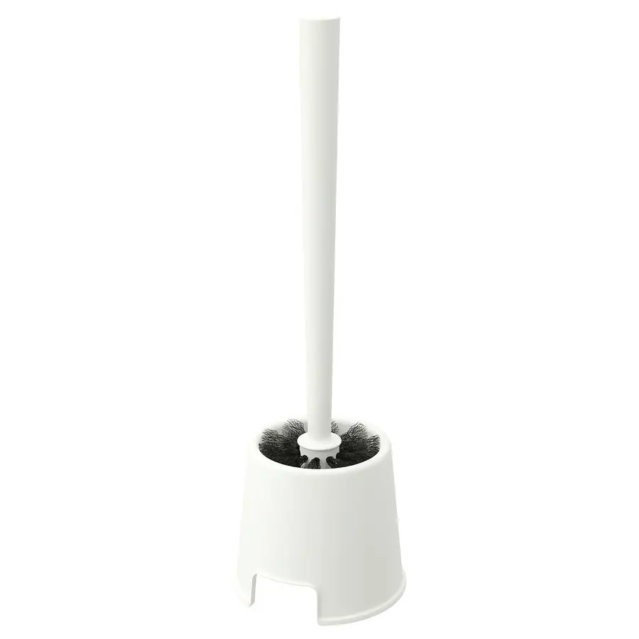 [40574435] BOLMEN Toilet brush/holder, white