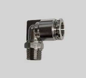 316SS 8mm pushfit swivel elbow 1/4"NPT