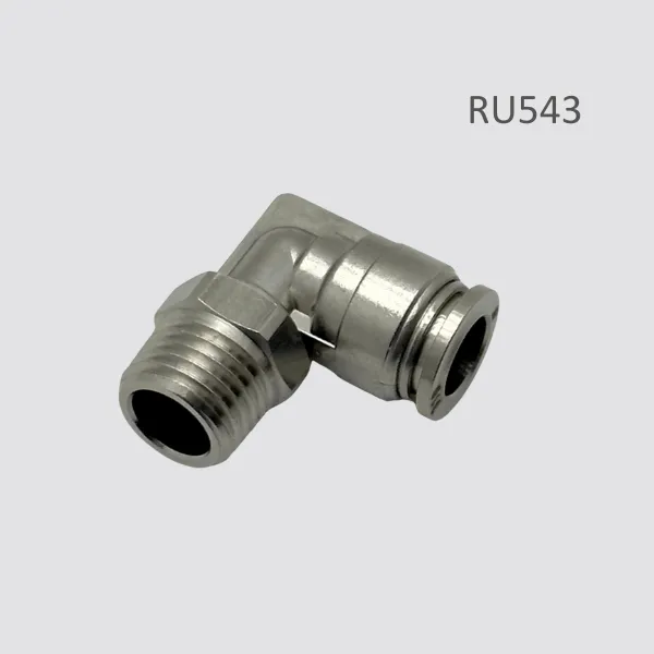 [RU543] 10mm 1/4NPT pushfit elbow