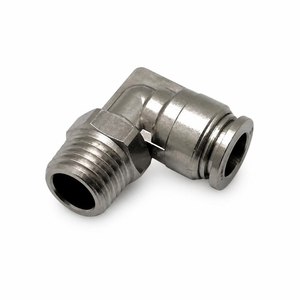 [RU543] 10mm 1/4NPT pushfit elbow