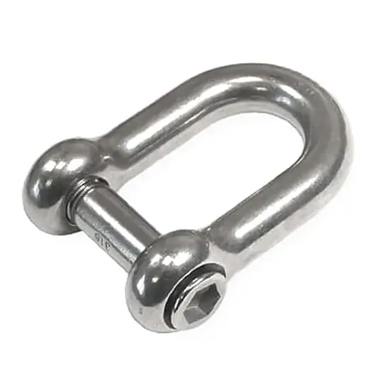 [14HexShackle01] 14mm SS Hexagon Socket Shackle
