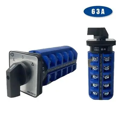 [9093-BSS] Rotary Switch 240 Vac 65 A