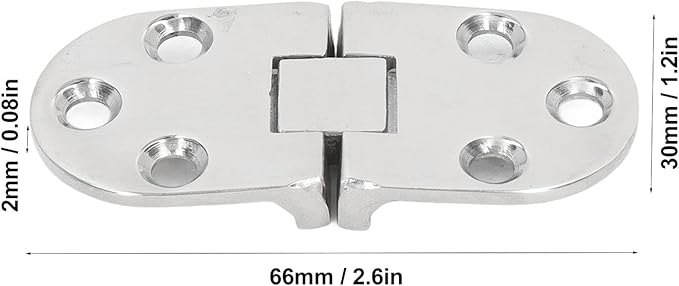 Hinge Oval 66x30cm