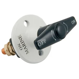 Rotary Battery Disconnect Switch Black