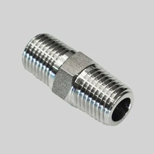 Nipple 1/4 NPT – 1/4 BSP 316S