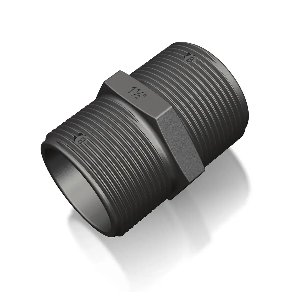 NIPPLE 2"-2" BSP