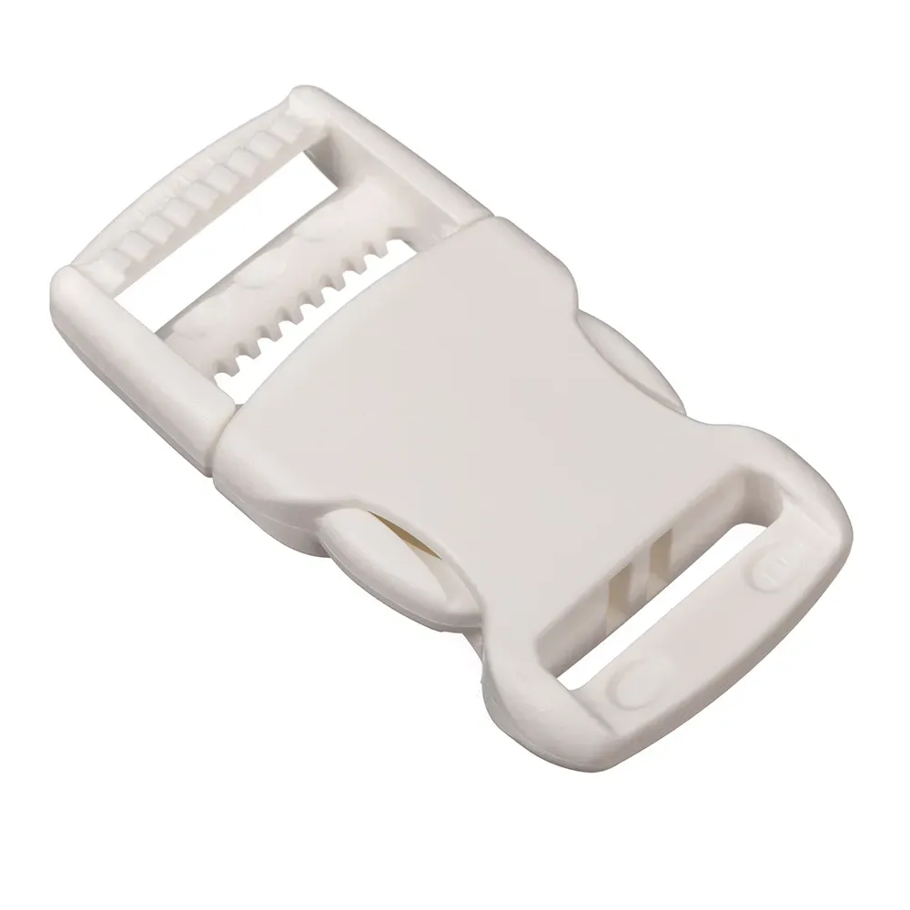 [123456-500] YKK - 1" White Side Release Buckle Heavy Duty