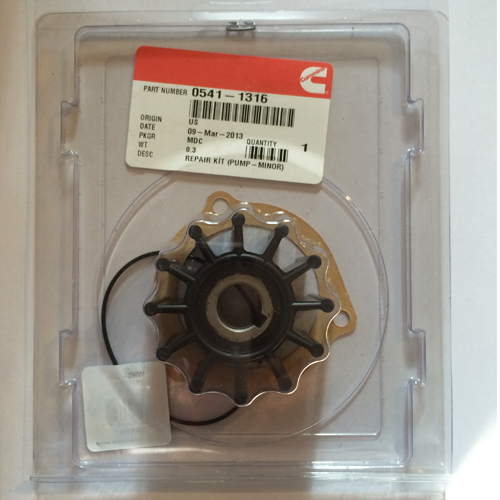 Minor Raw Water Pump Service Kit