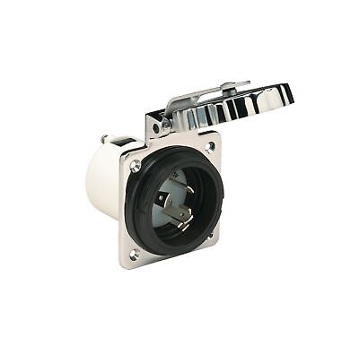 [303SSEL-BX] 16A Easy Lock Inlet Marinco