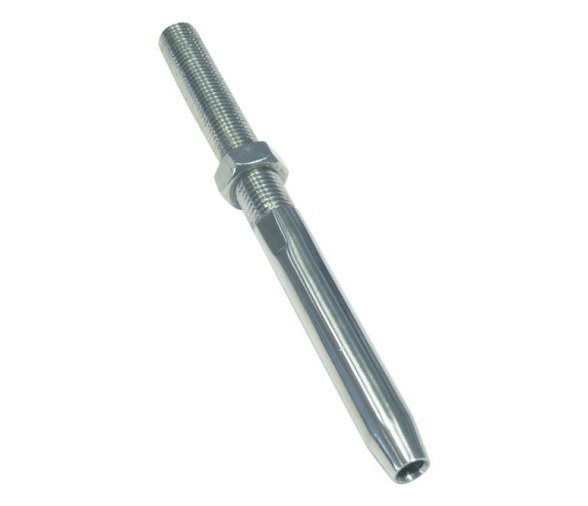 5mm M8 terminal roscado inox Aisi 316