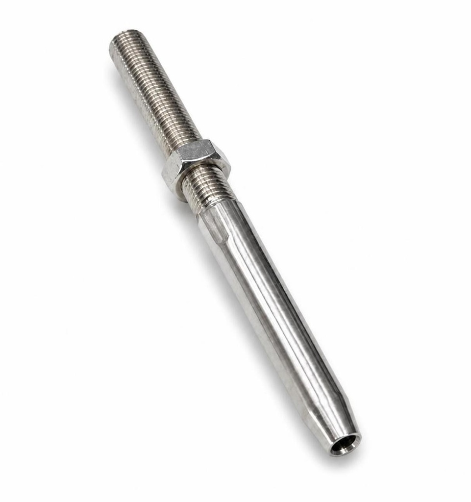5mm M8 terminal roscado inox Aisi 316
