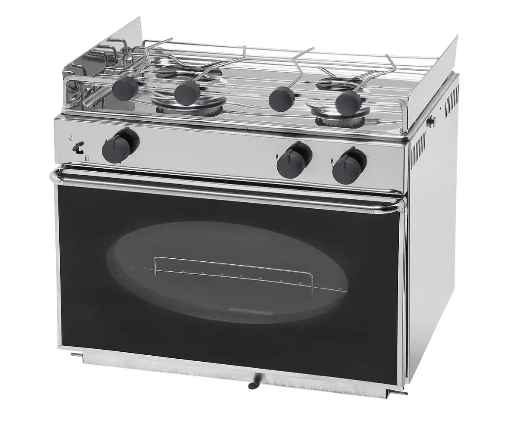 [05010255] Gas Stove Eno One 2 Cookers + Oven
