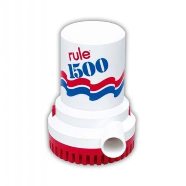 Rule 1500 GPH Submersible Bilge Pump 12v 