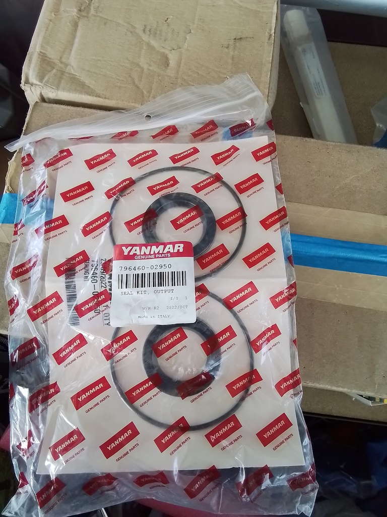 Sealing kit, Output