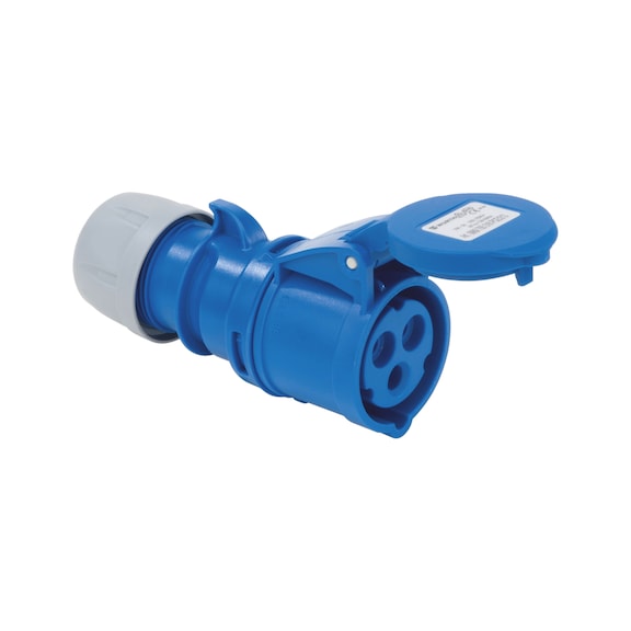 Electric Connector 2P+T/16A-Ip44 Ref. Wurth